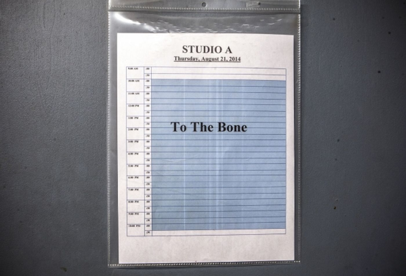 Photo Flash: In Rehearsal with TO THE BONE at Cherry Lane Theatre  Image