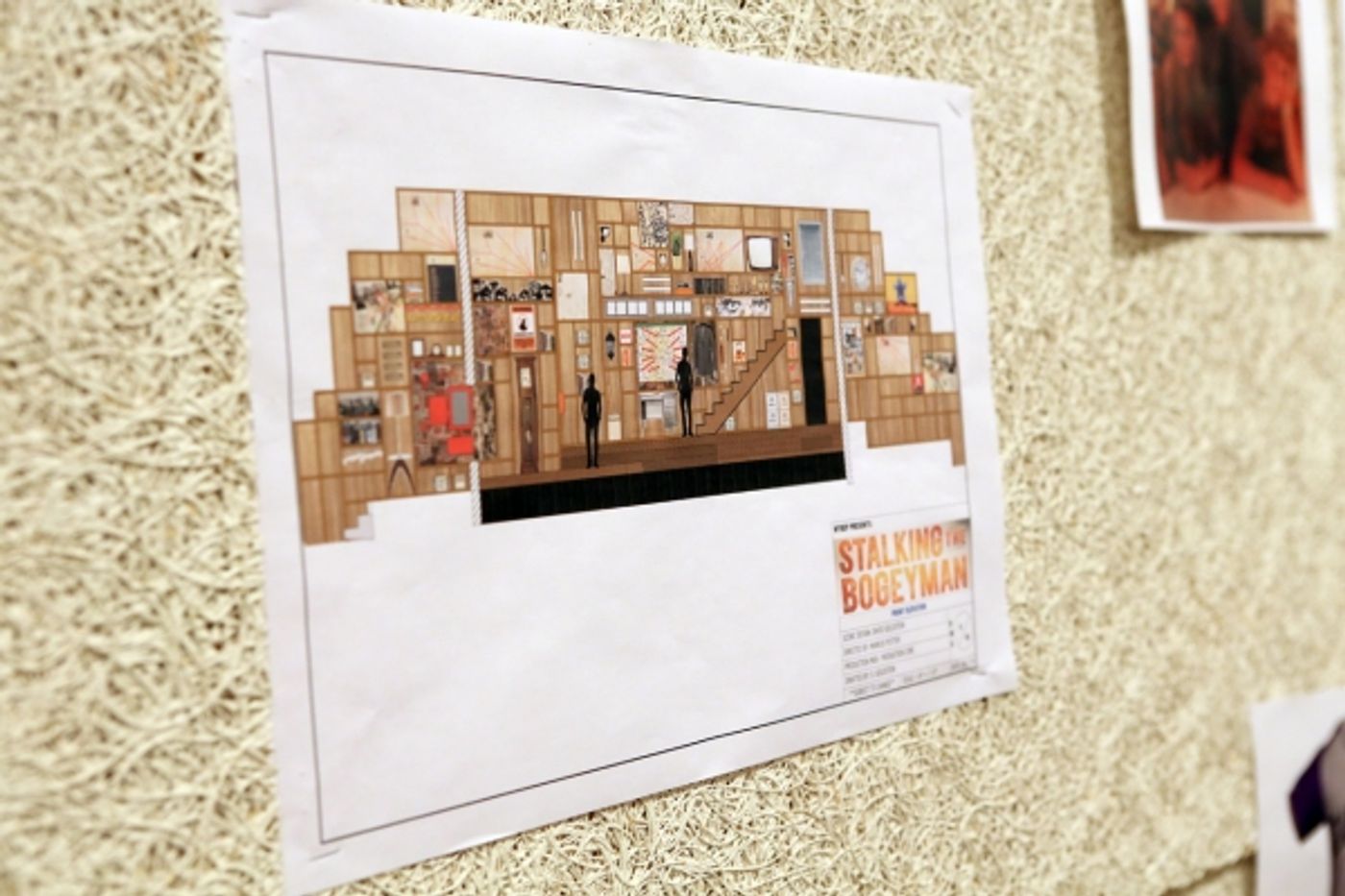 Photo Flash: In Rehearsal with Roderick Hill, Erik Heger and More for Off-Broadway's STALKING THE BOGEYMAN  Image