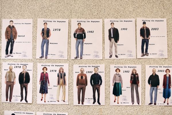 Costume sketches by Tristan Raines Photo