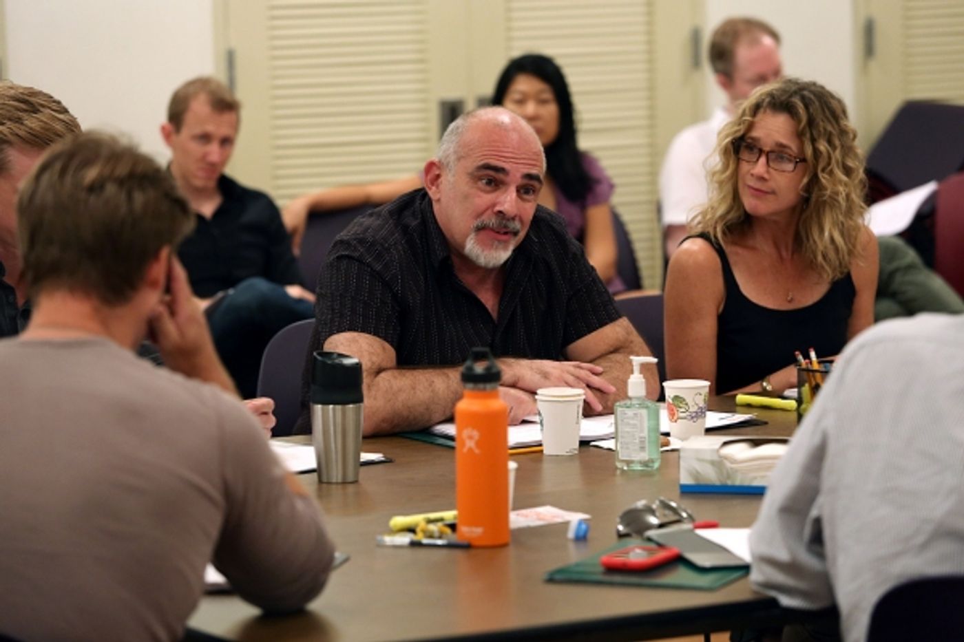 Photo Flash: In Rehearsal with Roderick Hill, Erik Heger and More for Off-Broadway's STALKING THE BOGEYMAN  Image