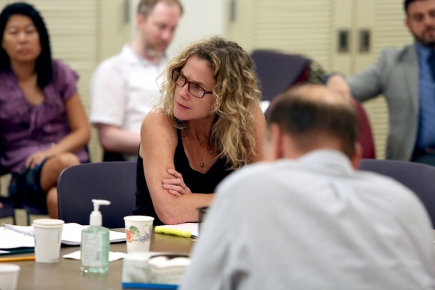 Photo Flash: In Rehearsal with Roderick Hill, Erik Heger and More for Off-Broadway's STALKING THE BOGEYMAN  Image