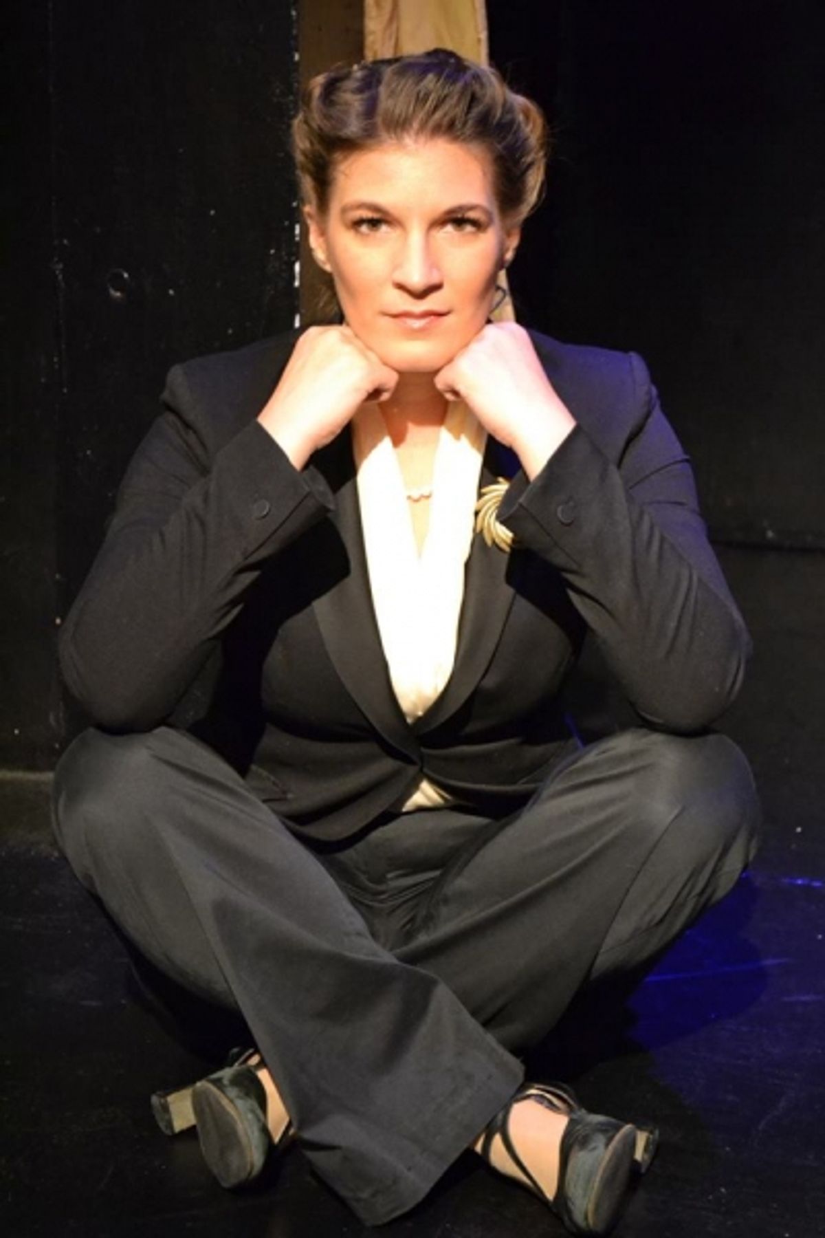 Kristen Gehlign as legendary theatre director Margo Jones at 