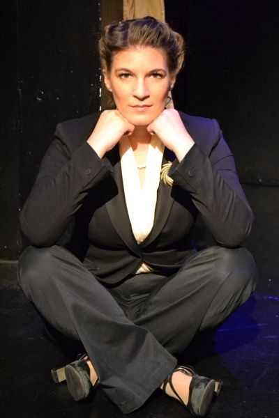 Kristen Gehlign as legendary theatre director Margo Jones Photo