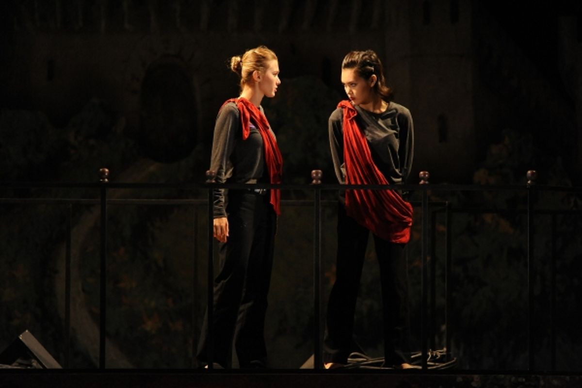 The Old Globe''s 2014 Summer Shakespeare Intensive for high school students presented one-hour versions of Julius Caesar and The Comedy of Errors in the Lowell Davies Festival Theatre on Aug. 18, 2014.  at 