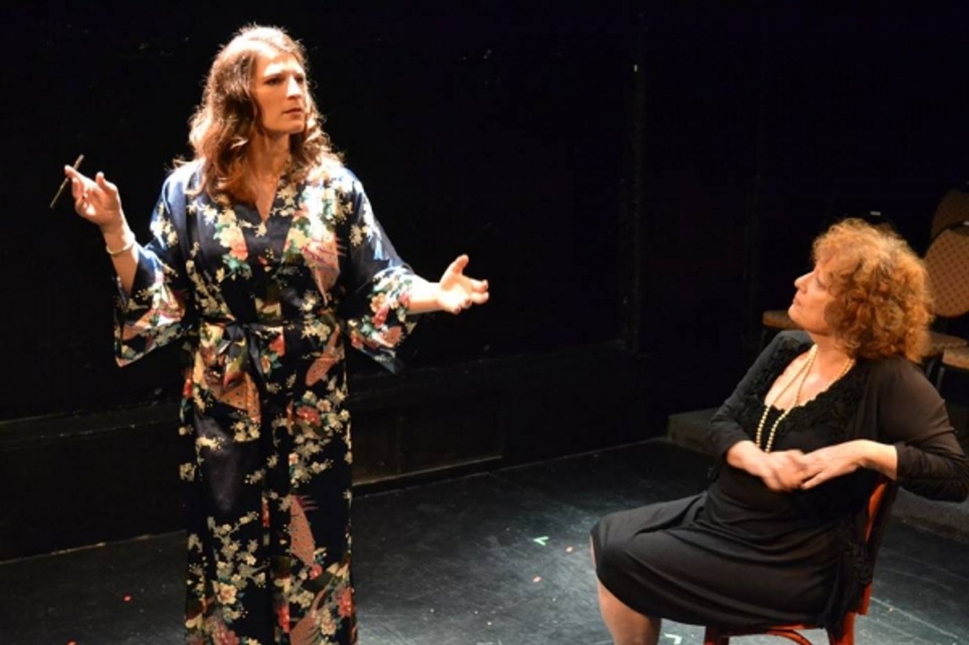 Photo Flash: First Look at Suzanne Froix and More in Beautiful Soup's SHADES OF BLUE Photo Flash: First Look at Suzanne Froix and More in Beautiful Soup's SHADES OF BLUE Image