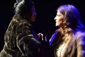 Suzanne Froix as Billie Holiday and Kristen Gehling as Tallulah Bankhead @ BroadwayWorld Suzanne Froix as Billie Holiday and Kristen Gehling as Tallulah Bankhead Photo