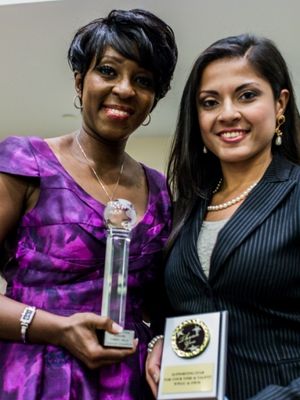 CHERYL WILLS, QURRAT ANN KADWANI Photo