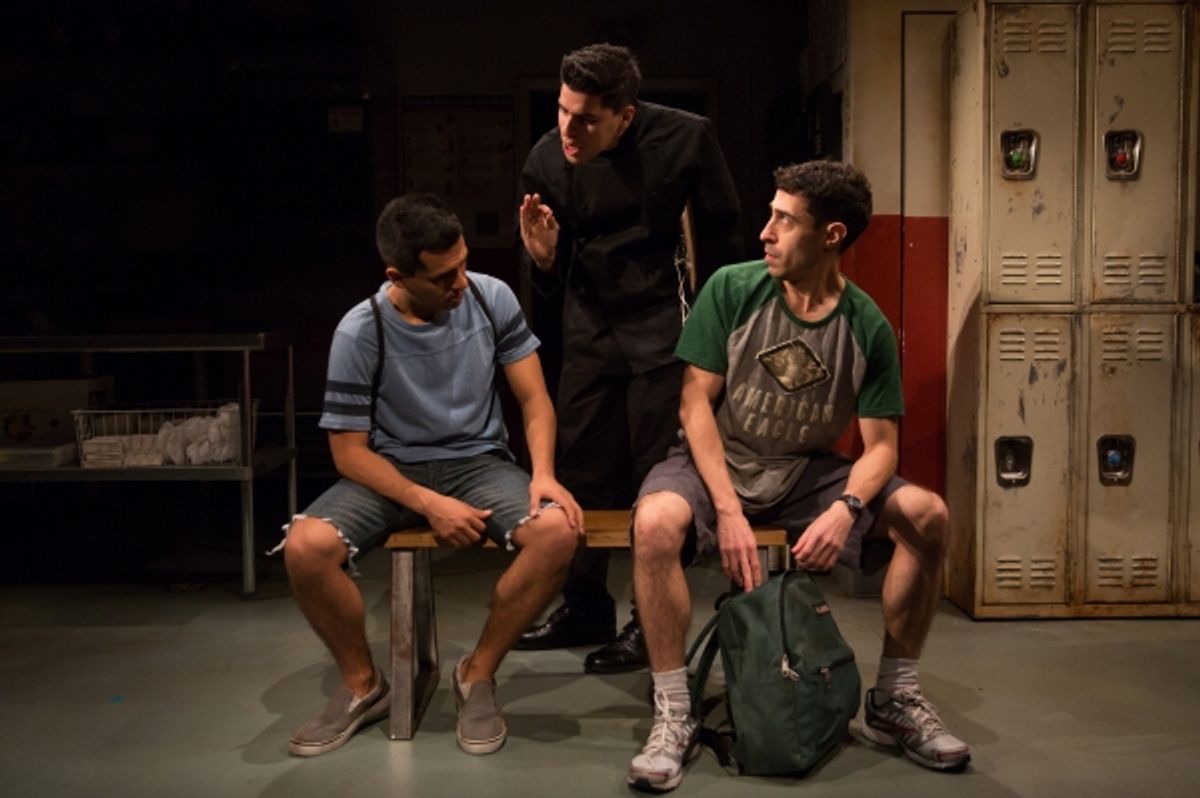 Reza Salazar, Brian Quijada and Jose Joaquin Perez at 