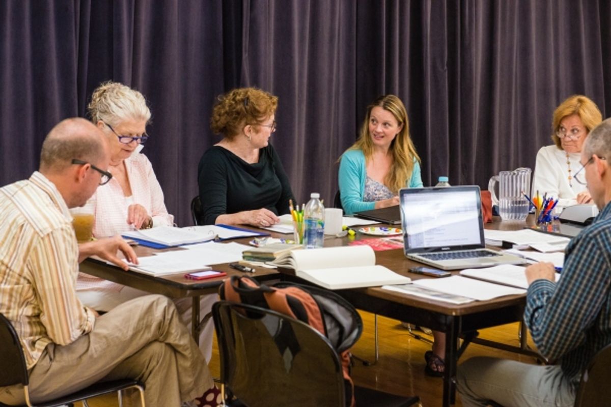 Darrie Lawrence, Caitlin O'Connell, Margot White, Cynthia Harris at 