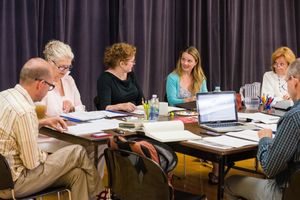 Darrie Lawrence, Caitlin O'Connell, Margot White, Cynthia Harris @ BroadwayWorld Darrie Lawrence, Caitlin O'Connell, Margot White, Cynthia Harris Photo