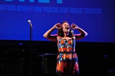 Christine Mild was the audiences choice to sing ''Let if Go'' from the Academy-Award  Photo