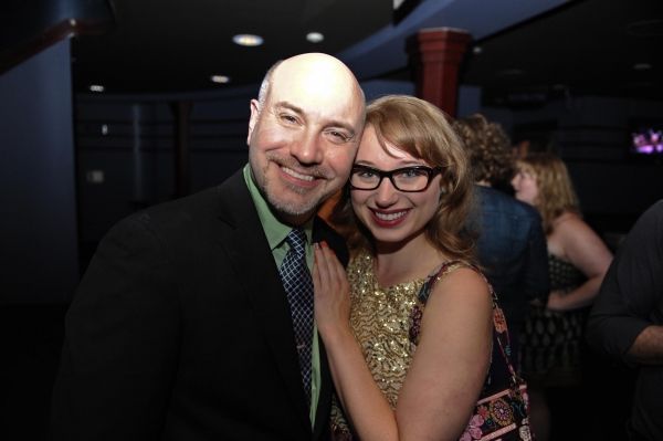 Porchlight Music Theatre Artistic Director, Michael Weber and Callie Johnson Photo