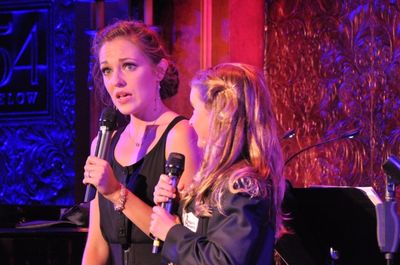 Laura Osnes and Abigail Shapiro Photo