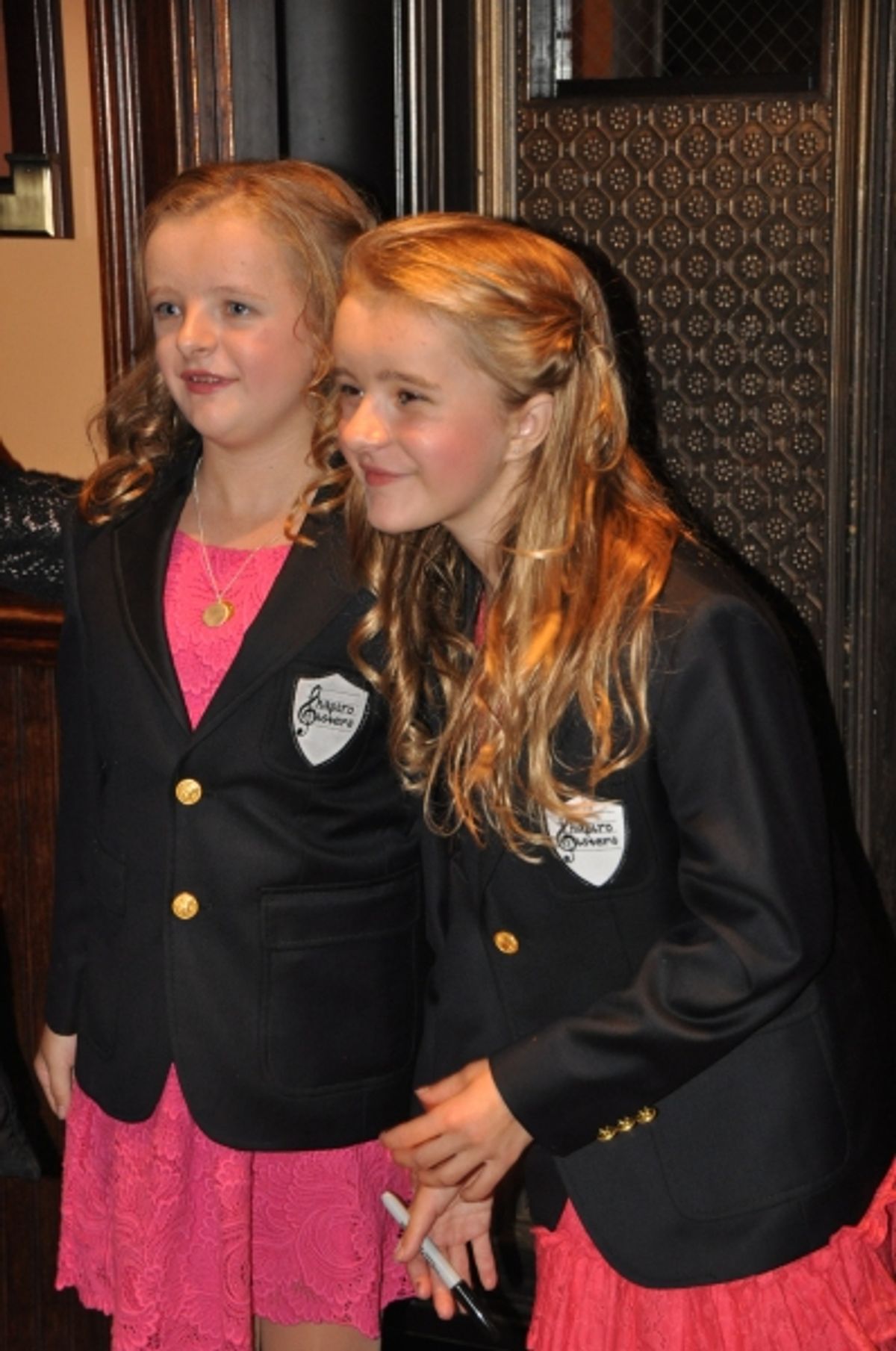 Millie Shapiro and Abigail Shapiro at 