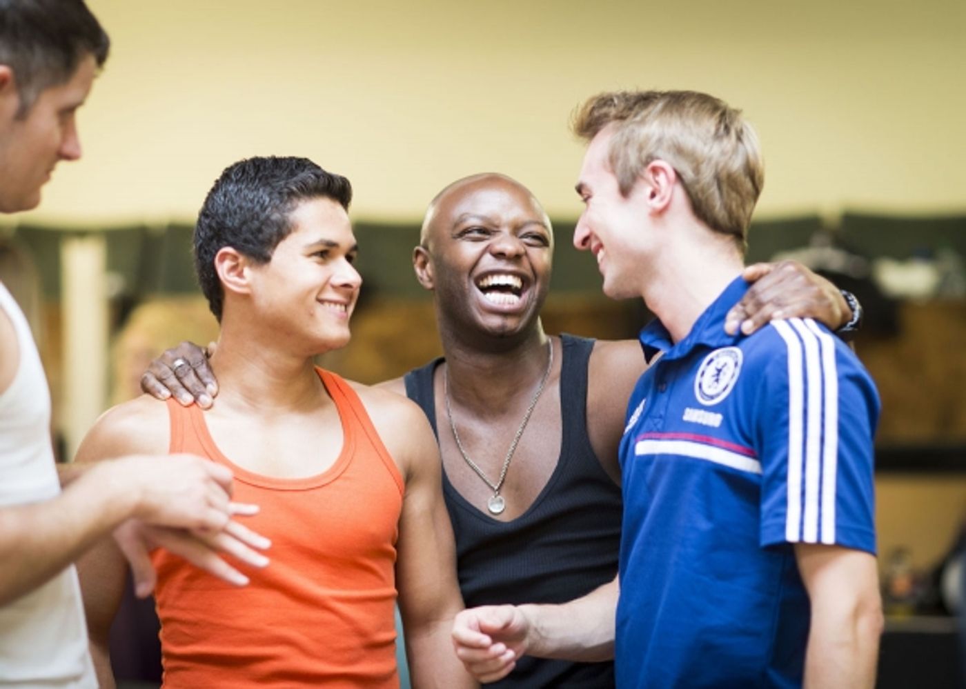 Photo Flash: Tim Driesen, Stephen Webb & More in Rehearsal for JERSEY BOYS UK Tour!  Image