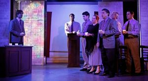 Tim Dowd, Darrell Purcell,; (front row) Joshua Quat, Leslie C. Nemet, Stewart A. Schn Photo