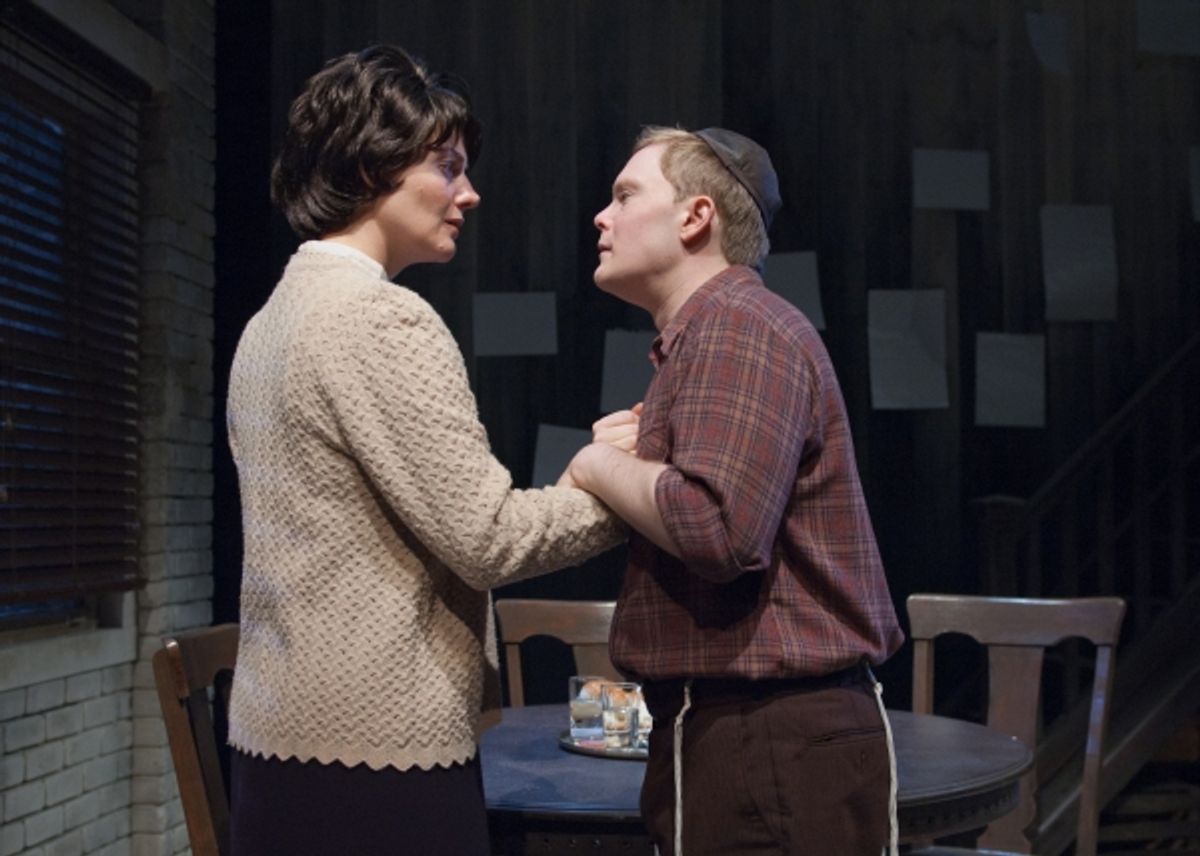 Alex Weisman, right) needs his mother (Danica Monroe at 