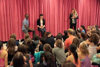 Tyrick Wiltez Jones and Lena Hall Photo