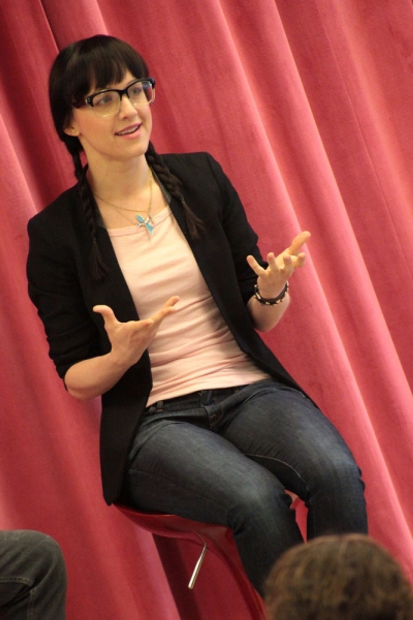 Photo Flash: HEDWIG's Lena Hall Surprises Broadway Artists Alliance Summer Intensive Students  Image