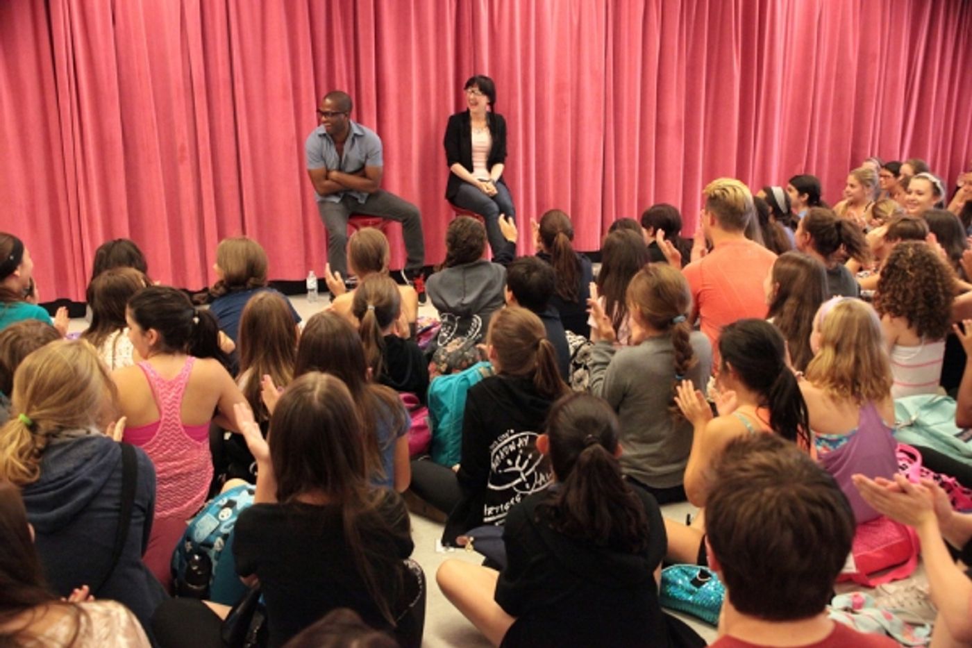 Photo Flash: HEDWIG's Lena Hall Surprises Broadway Artists Alliance Summer Intensive Students  Image