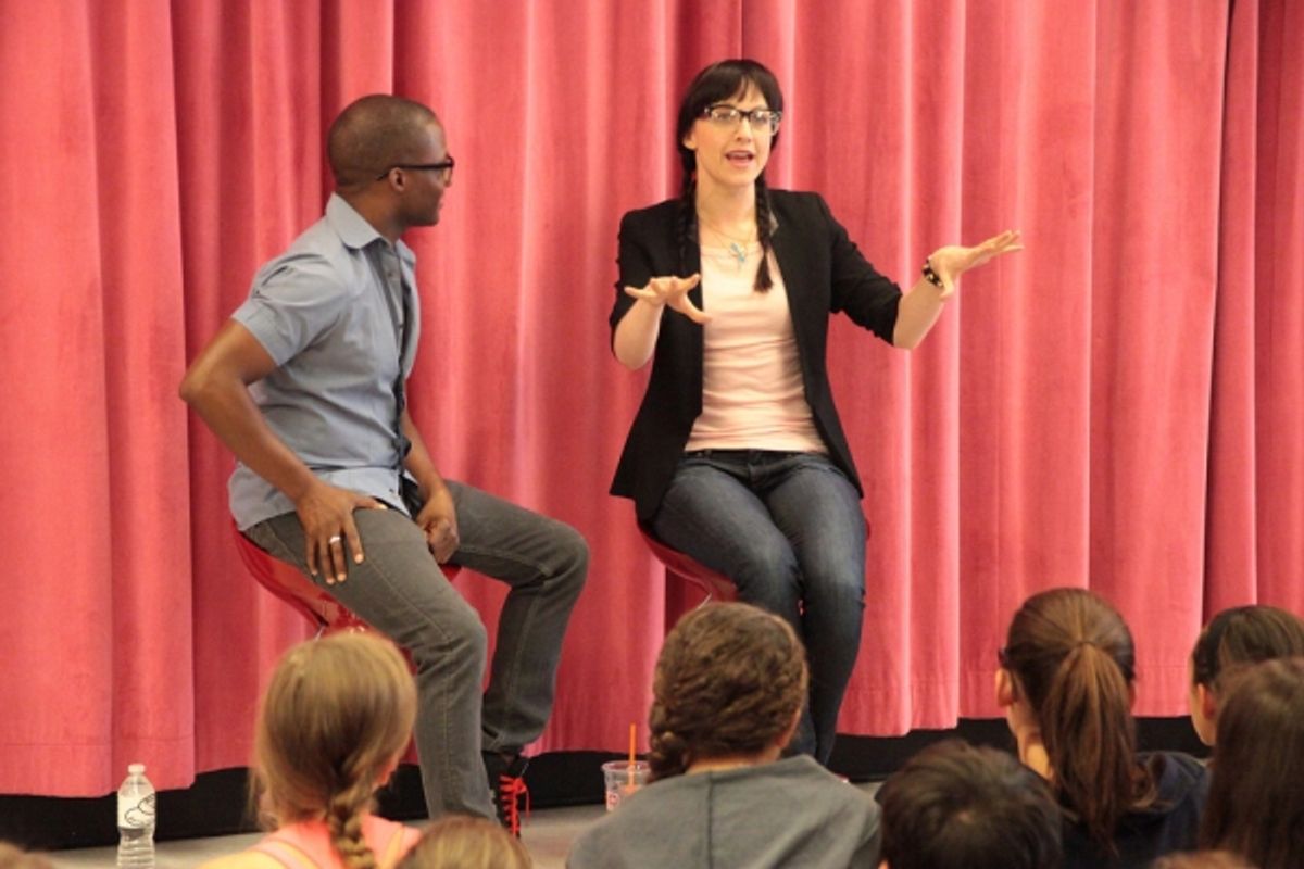 Tyrick Wiltez Jones and Lena Hall at 