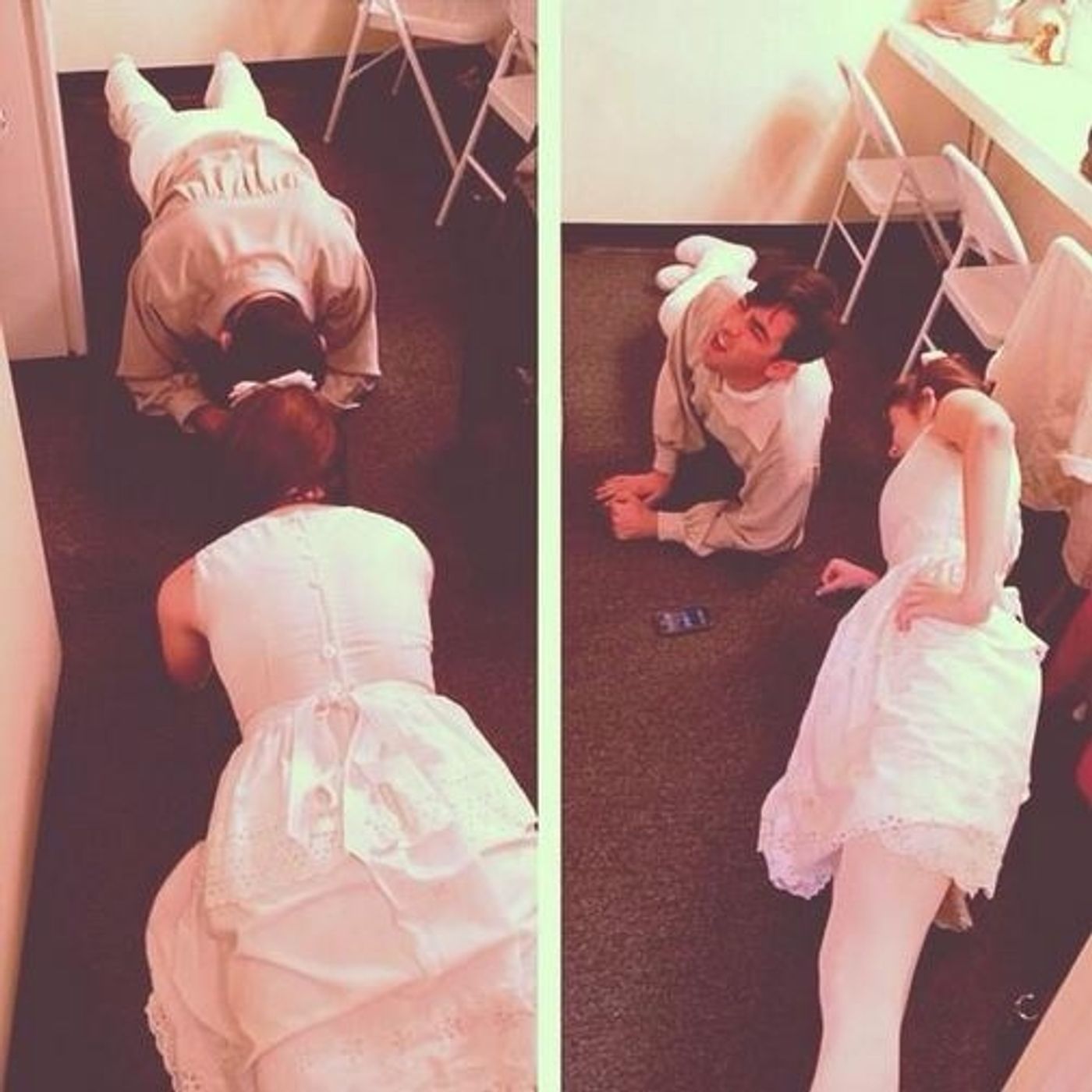 Photo Flash: Saturday Intermission Pics, 8/30 - 50 SHADES is 'Too Darn Hot,' THE FANTASTICKS Stretches, and More Photo Flash: Saturday Intermission Pics, 8/30 - 50 SHADES is 'Too Darn Hot,' THE FANTASTICKS Stretches, and More Image