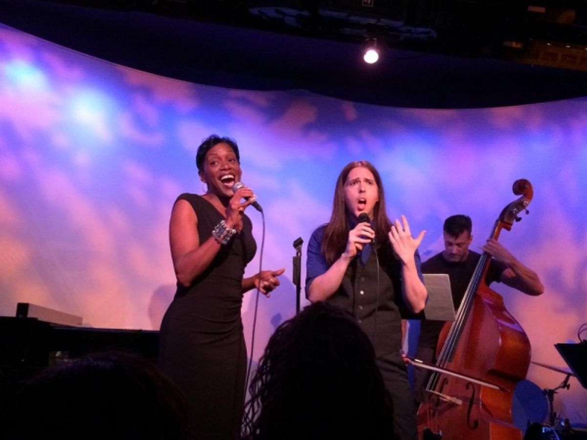 Tanya Holt and Jason Morris sing Leonard Cohen''s Ã¢â‚¬Å“Hallelujah'' at 