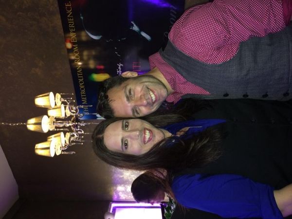 Jason Morris with composer Scott Evan Davis Photo