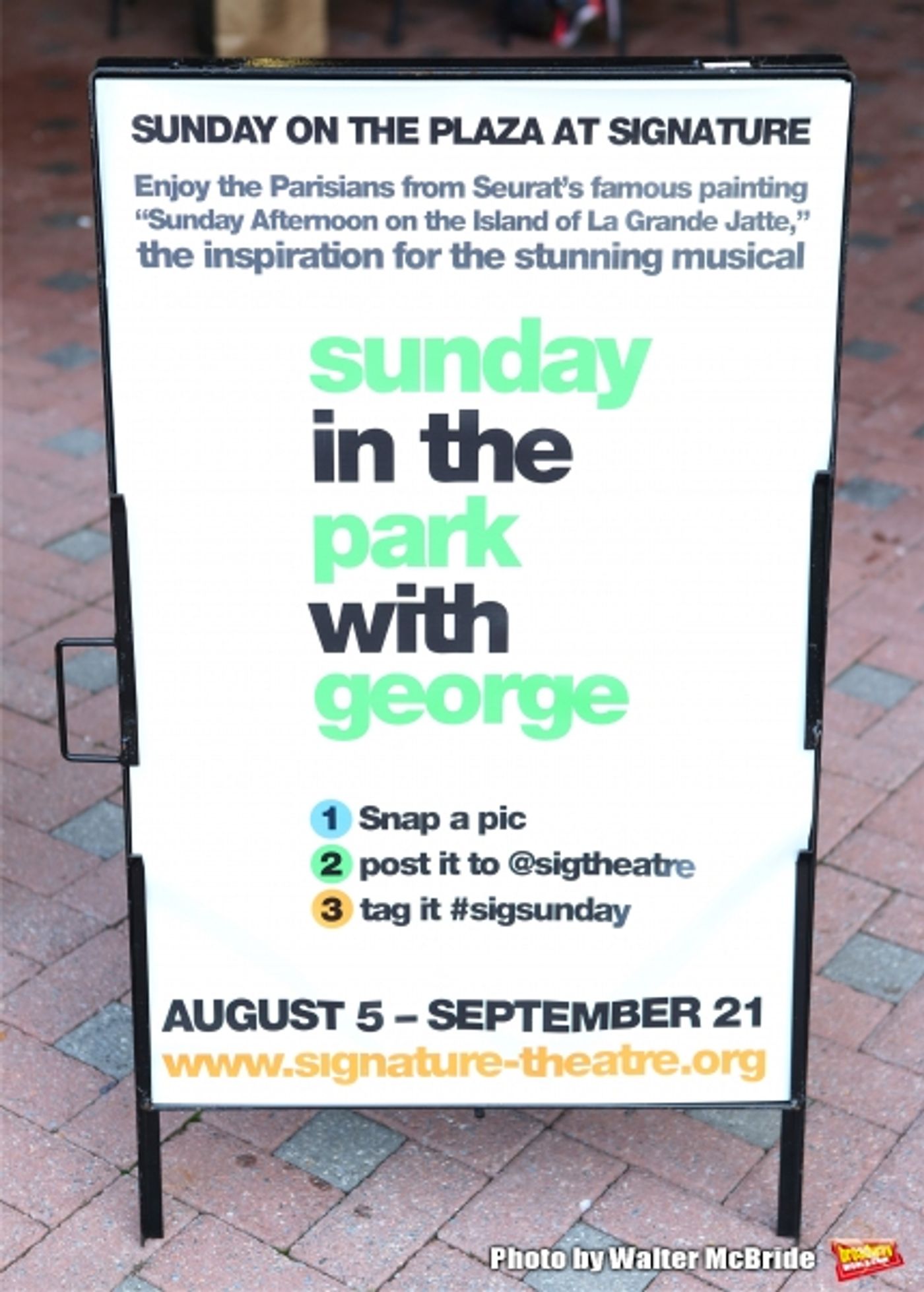 Exclusive Photo Coverage: SUNDAY IN THE PARK WITH GEORGE Cast Takes Bows at Signature Theatre  Image