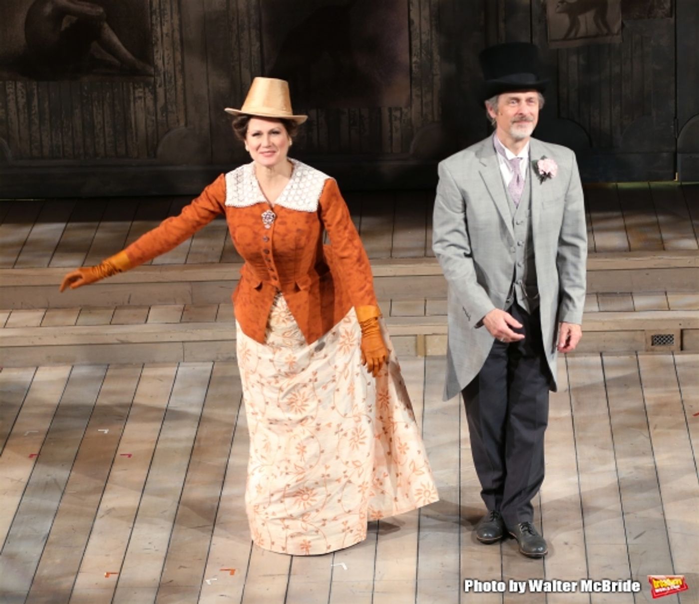 Exclusive Photo Coverage: SUNDAY IN THE PARK WITH GEORGE Cast Takes Bows at Signature Theatre  Image