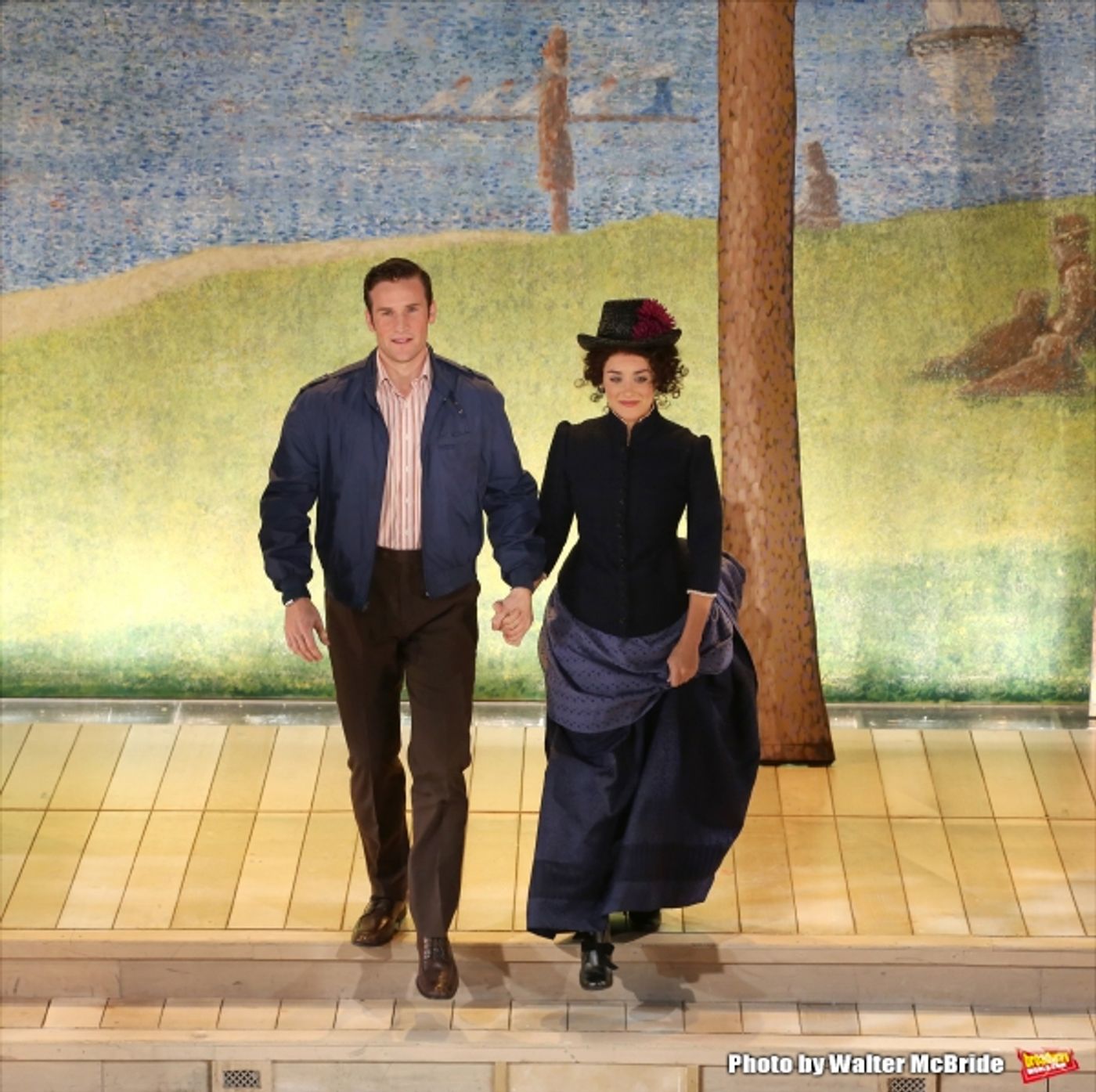 Exclusive Photo Coverage: SUNDAY IN THE PARK WITH GEORGE Cast Takes Bows at Signature Theatre  Image