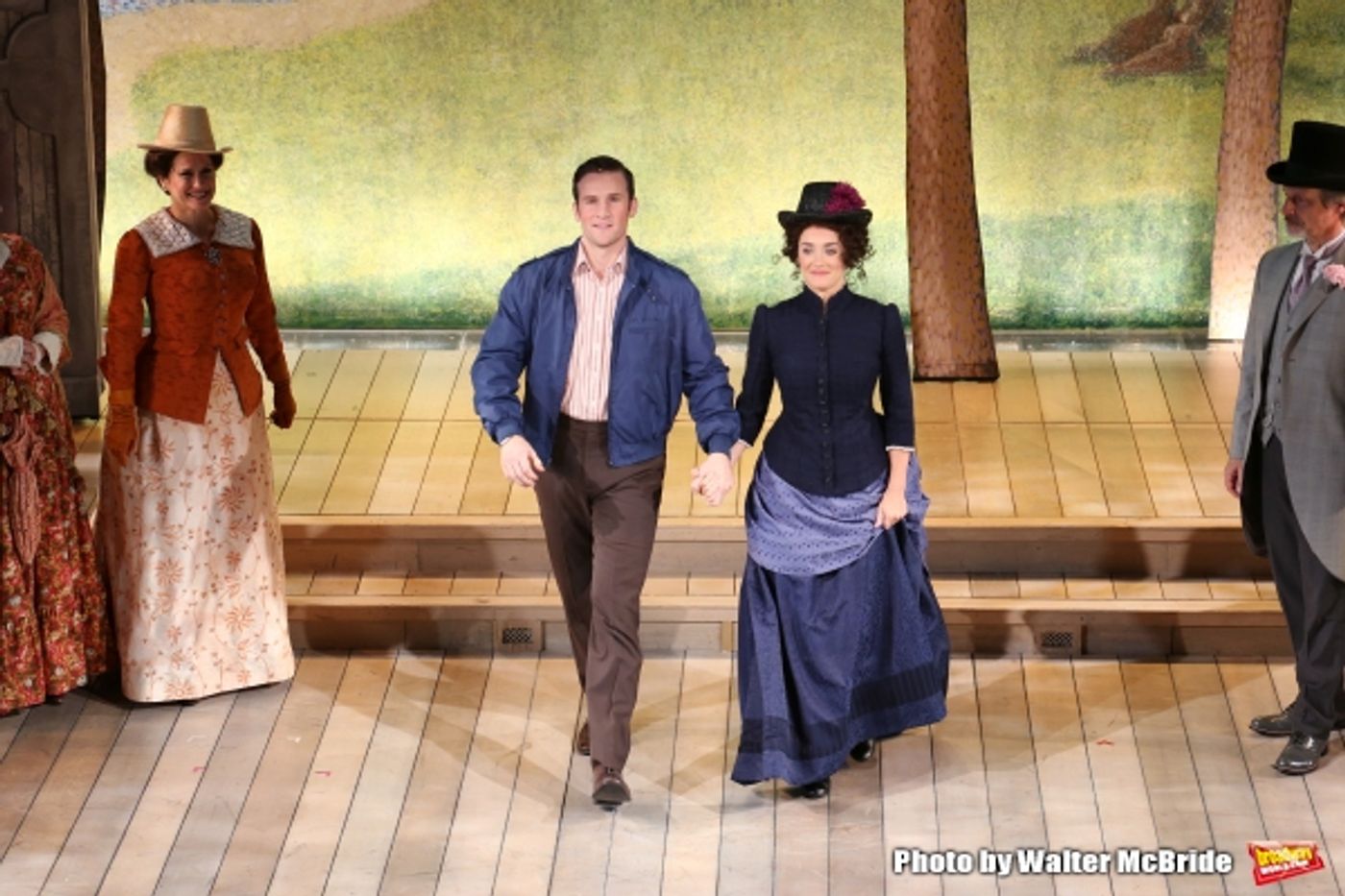 Exclusive Photo Coverage: SUNDAY IN THE PARK WITH GEORGE Cast Takes Bows at Signature Theatre  Image