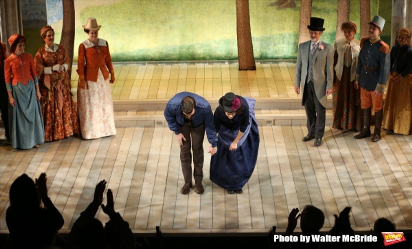 Exclusive Photo Coverage: SUNDAY IN THE PARK WITH GEORGE Cast Takes Bows at Signature Theatre  Image