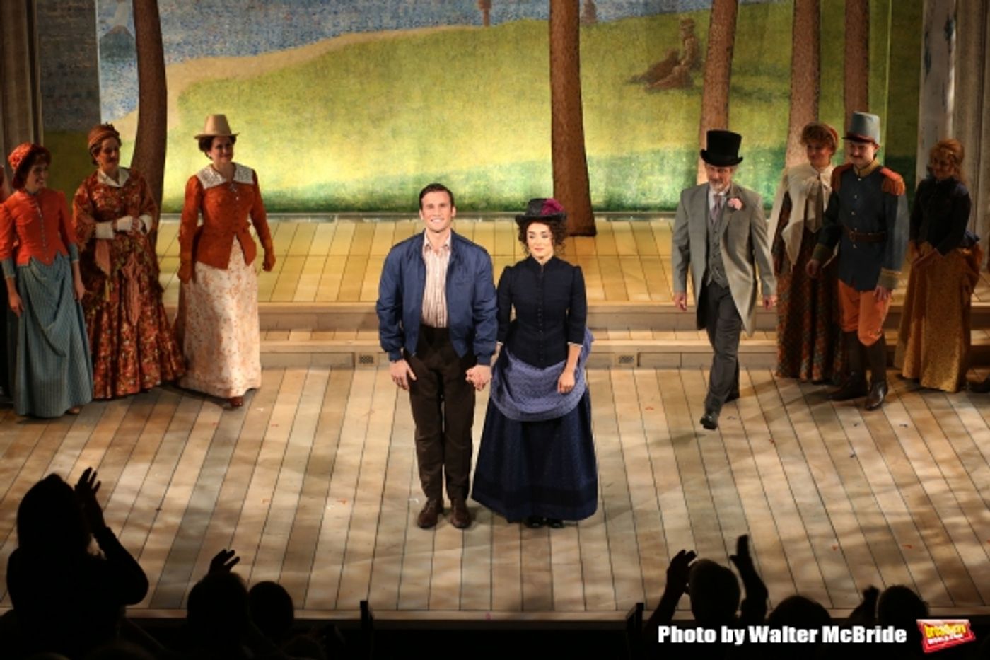 Exclusive Photo Coverage: SUNDAY IN THE PARK WITH GEORGE Cast Takes Bows at Signature Theatre  Image