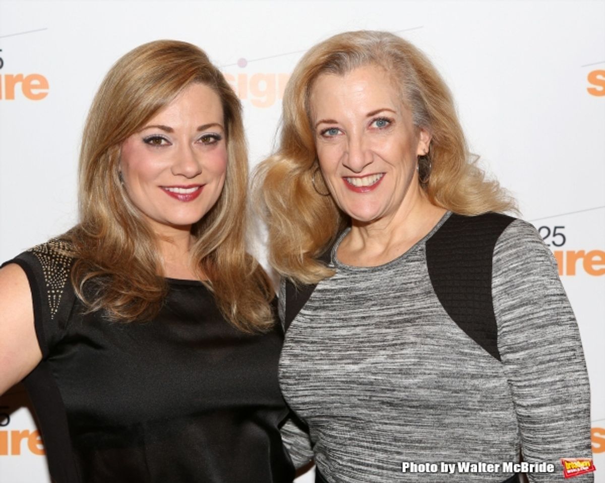 Maria Egler and Donna Migliaccio at 