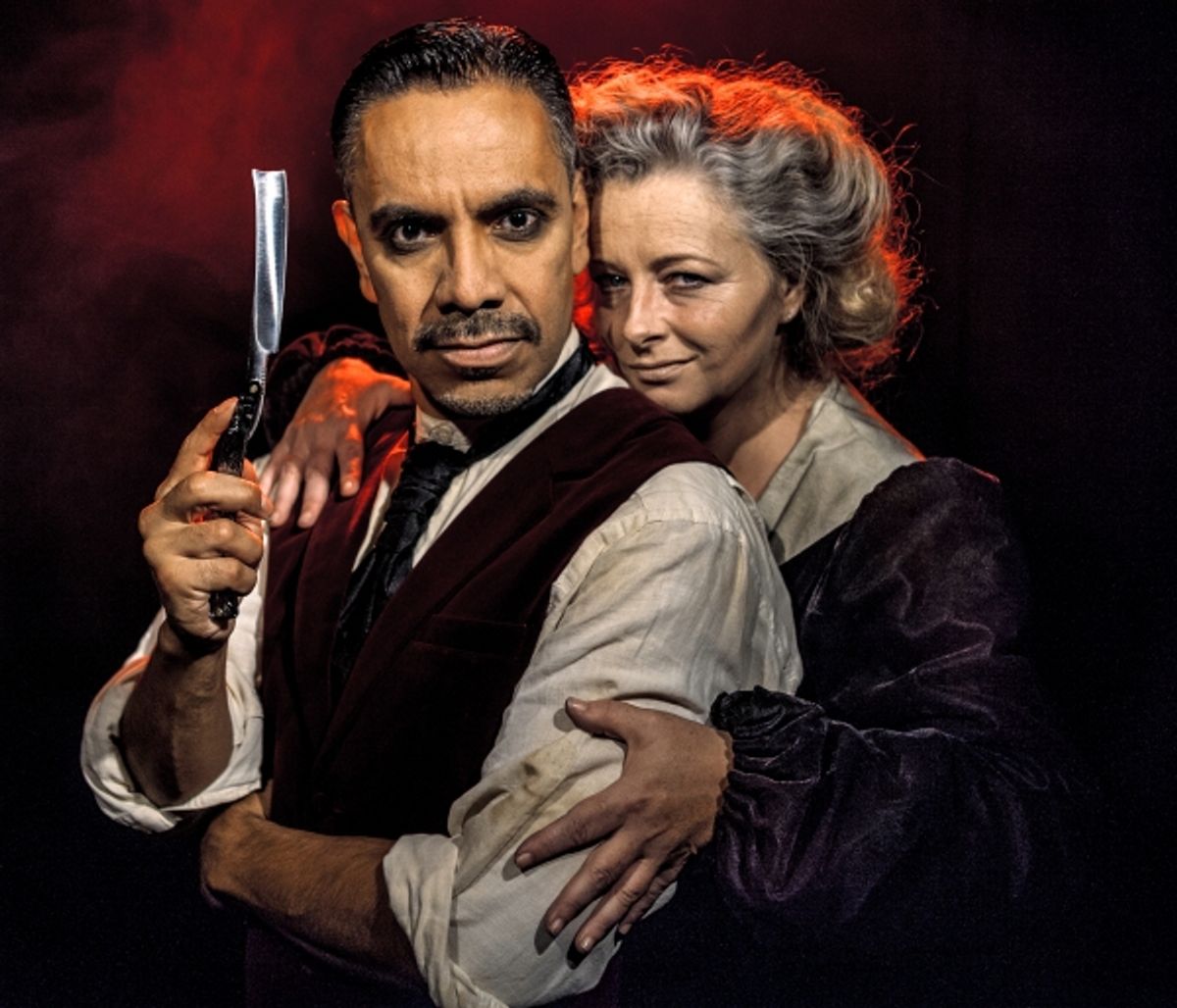 David Bedella and Sarah Ingram at 