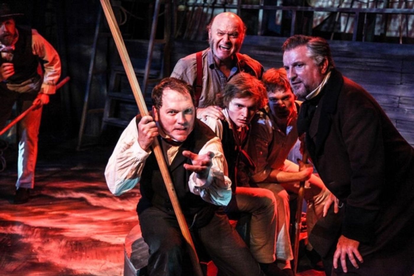 Photo Flash: First Look - Shattered Globe's THE WHALESHIP ESSEX, Now Playing Through 10/11  Image