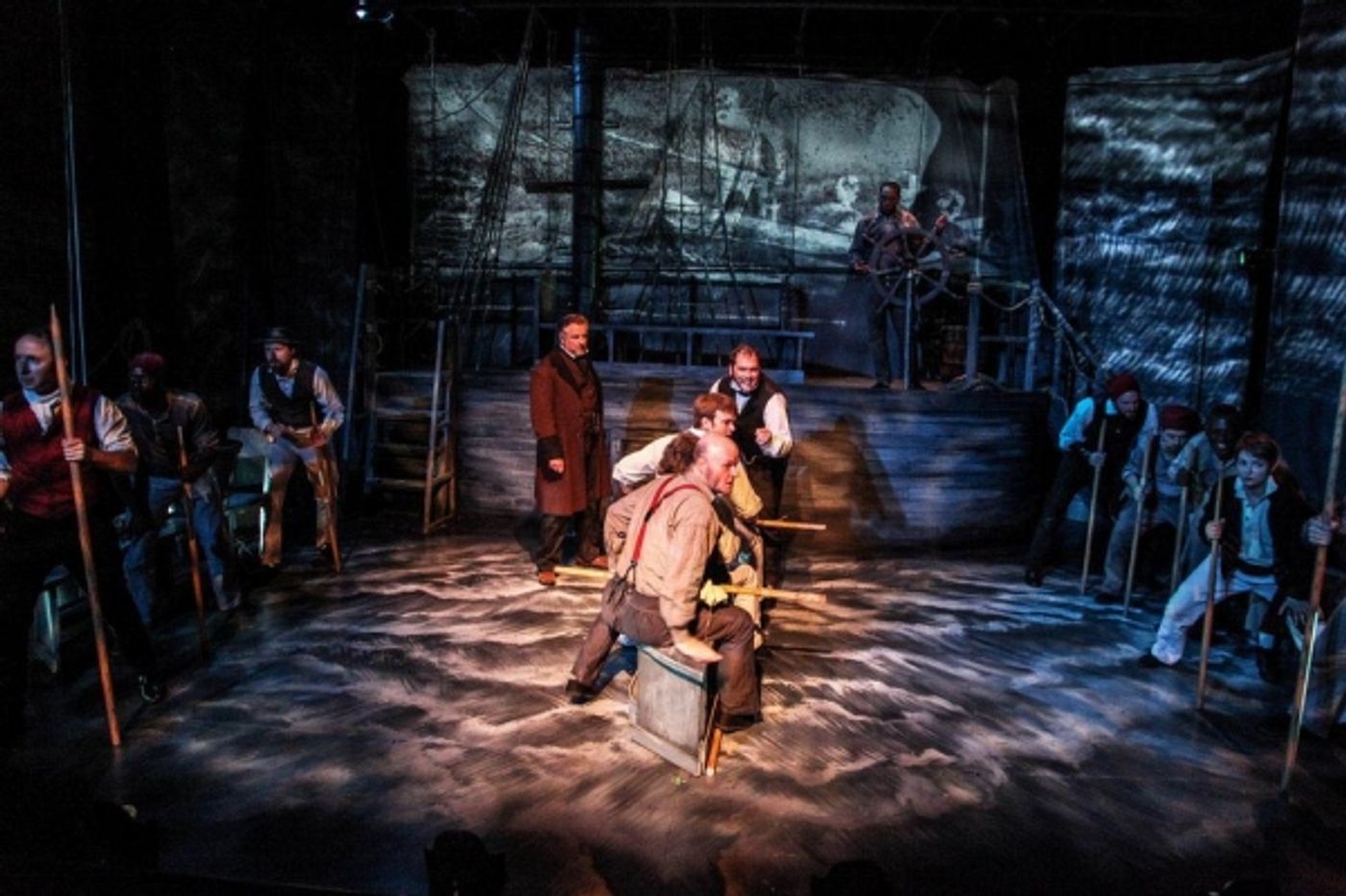 Photo Flash: First Look - Shattered Globe's THE WHALESHIP ESSEX, Now Playing Through 10/11  Image