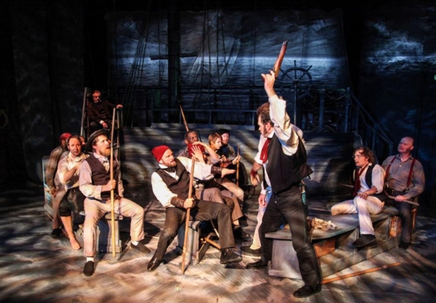 Photo Flash: First Look - Shattered Globe's THE WHALESHIP ESSEX, Now Playing Through 10/11  Image