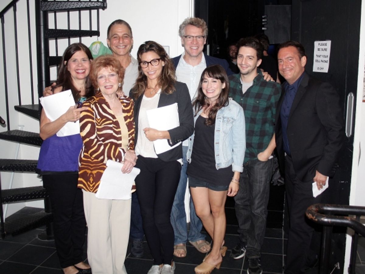 Dayle Reyfel, Anita Gillette, Tony Danza, Gina Gershon, Tate Donovan, Lucy DeVito, John Magaro, Eugene Pack at 