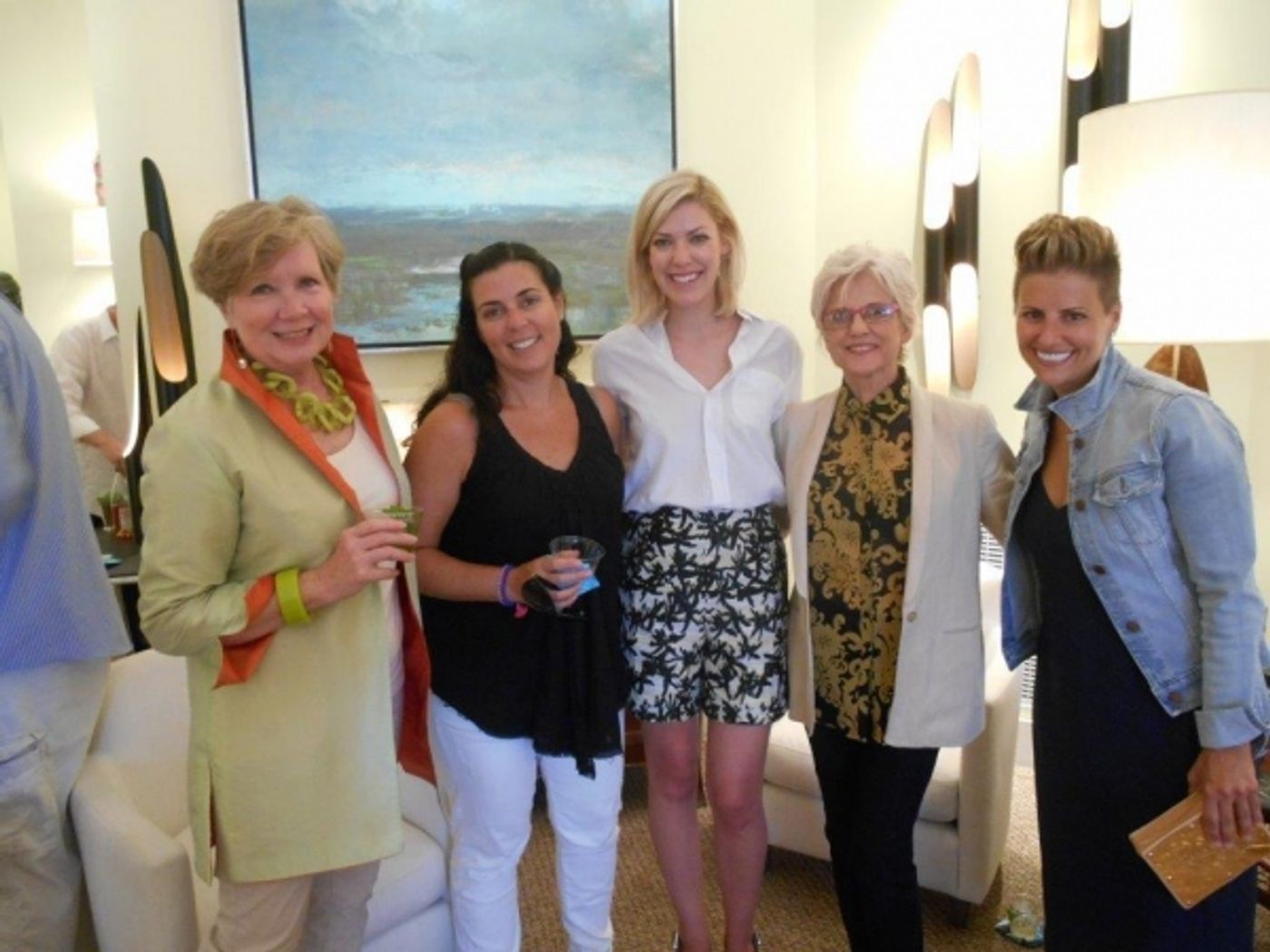 Photo Flash: Hagins & Mortimer Design Welcomes Low Country Plein Air Painter Linda Fantuzzo  Image