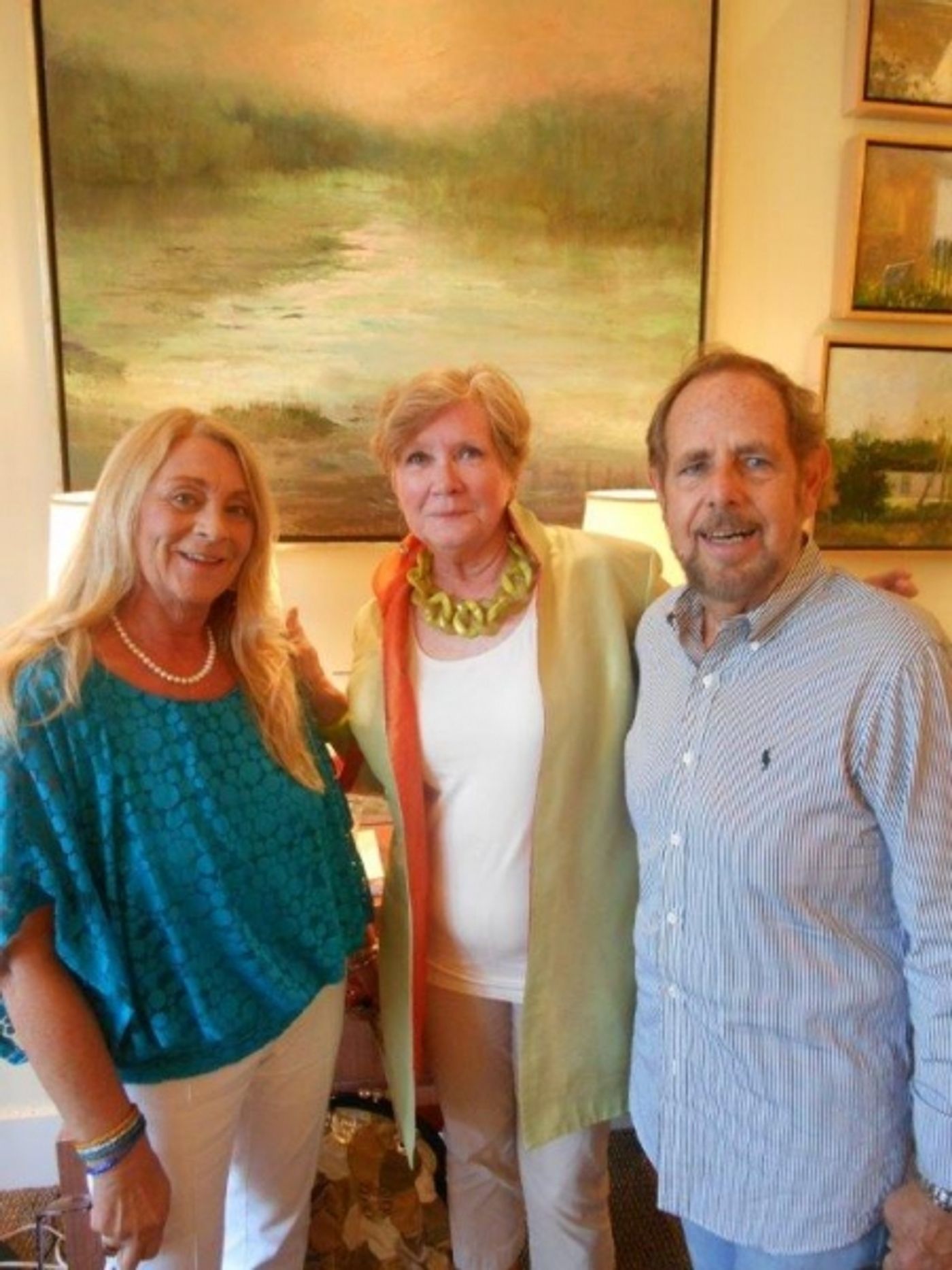 Photo Flash: Hagins & Mortimer Design Welcomes Low Country Plein Air Painter Linda Fantuzzo  Image