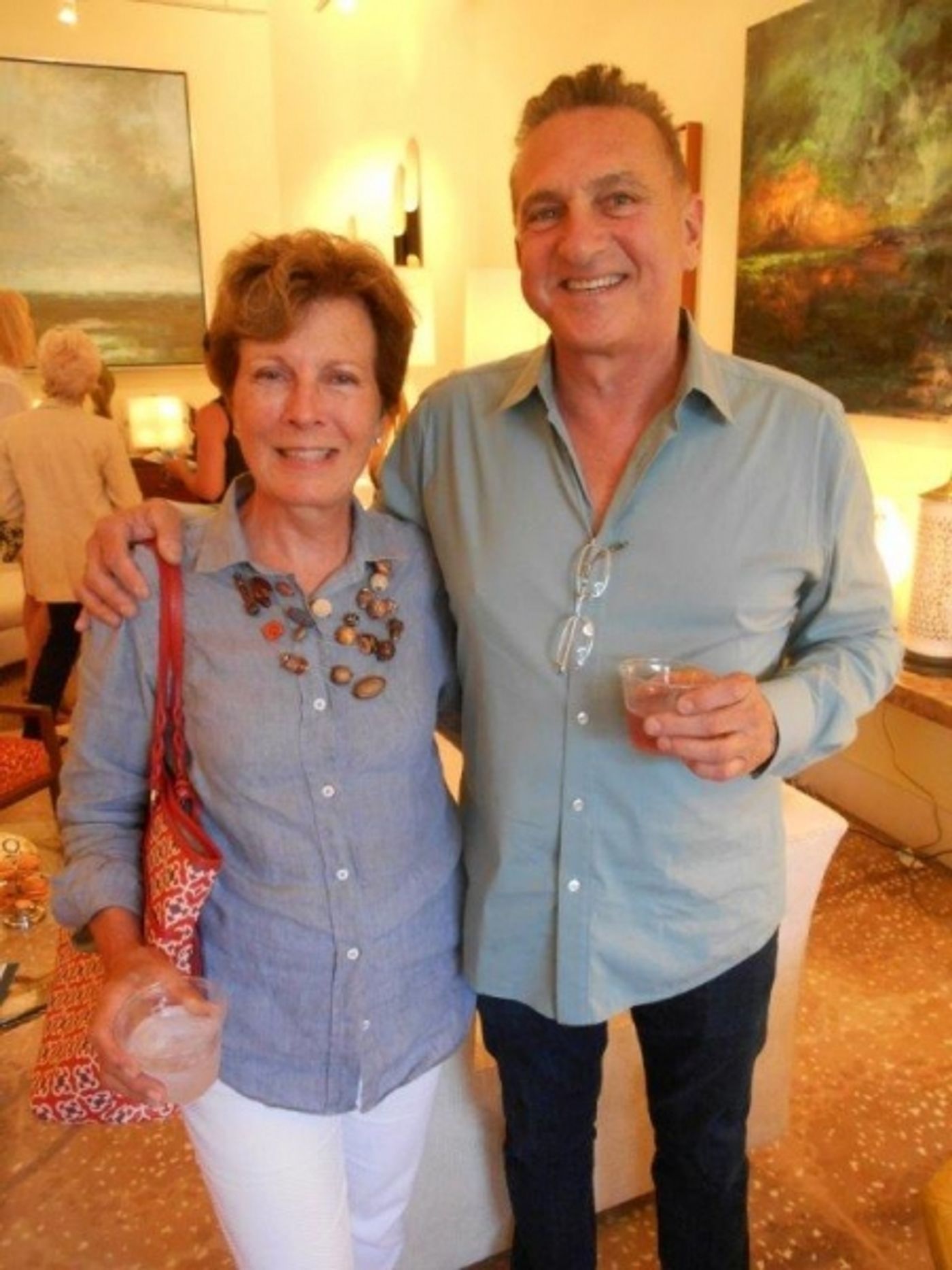 Photo Flash: Hagins & Mortimer Design Welcomes Low Country Plein Air Painter Linda Fantuzzo  Image