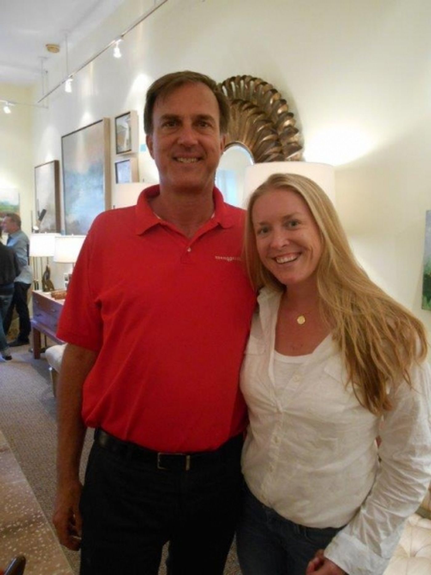 Photo Flash: Hagins & Mortimer Design Welcomes Low Country Plein Air Painter Linda Fantuzzo  Image