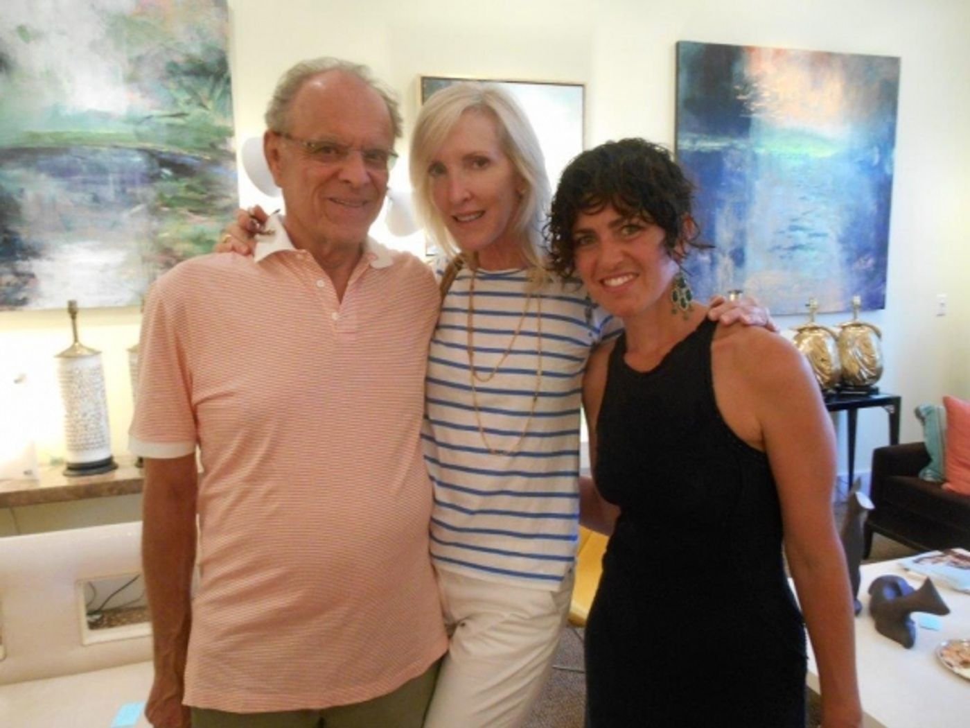 Photo Flash: Hagins & Mortimer Design Welcomes Low Country Plein Air Painter Linda Fantuzzo  Image