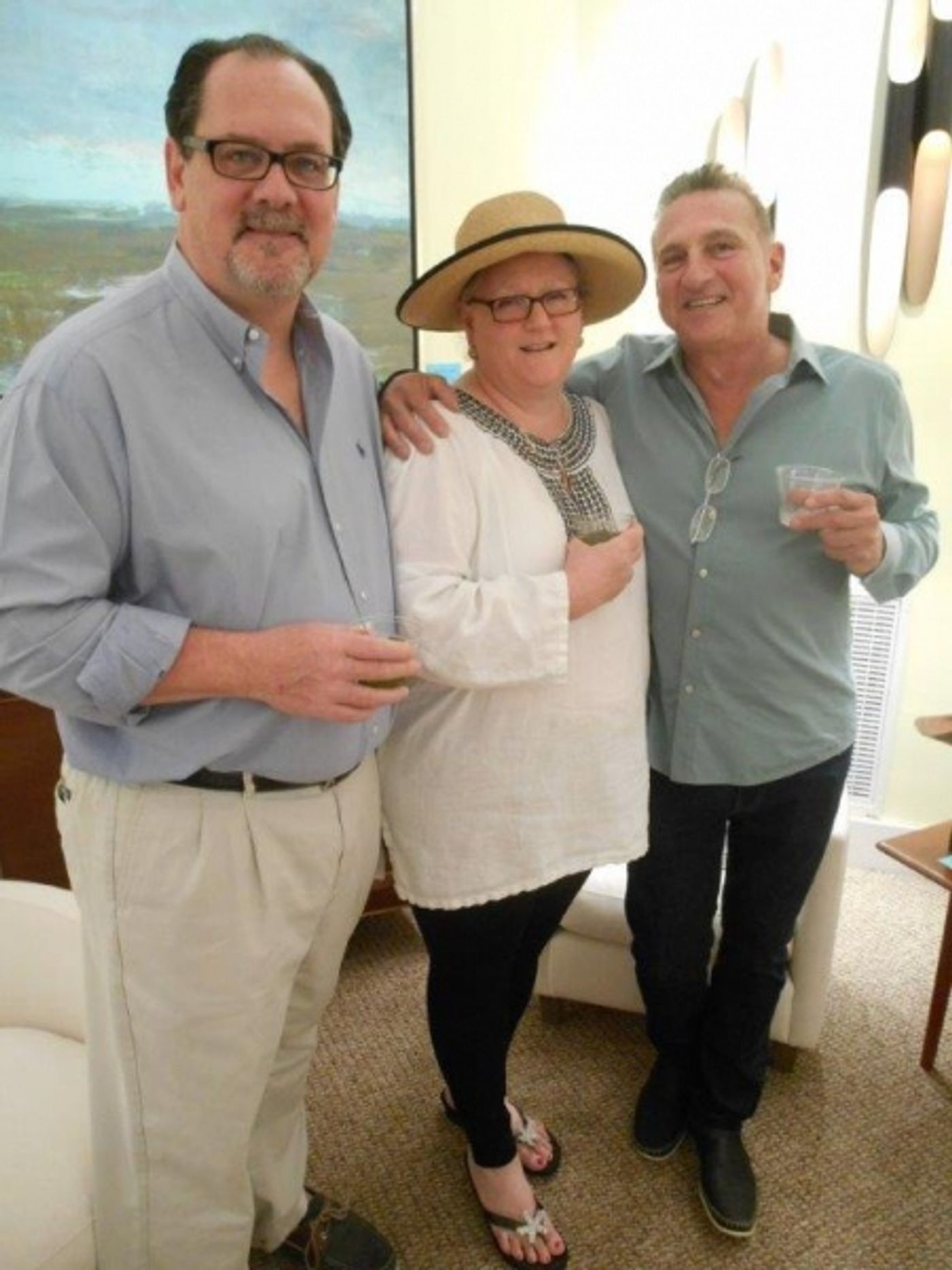 Photo Flash: Hagins & Mortimer Design Welcomes Low Country Plein Air Painter Linda Fantuzzo  Image