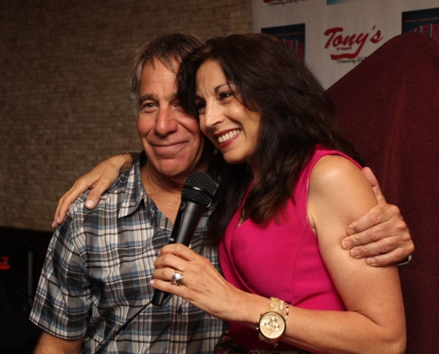 Photo Coverage: Andrea Martin Receives New PIPPIN Portrait on Tony di Napoli's Broadway Wall of Fame!  Image