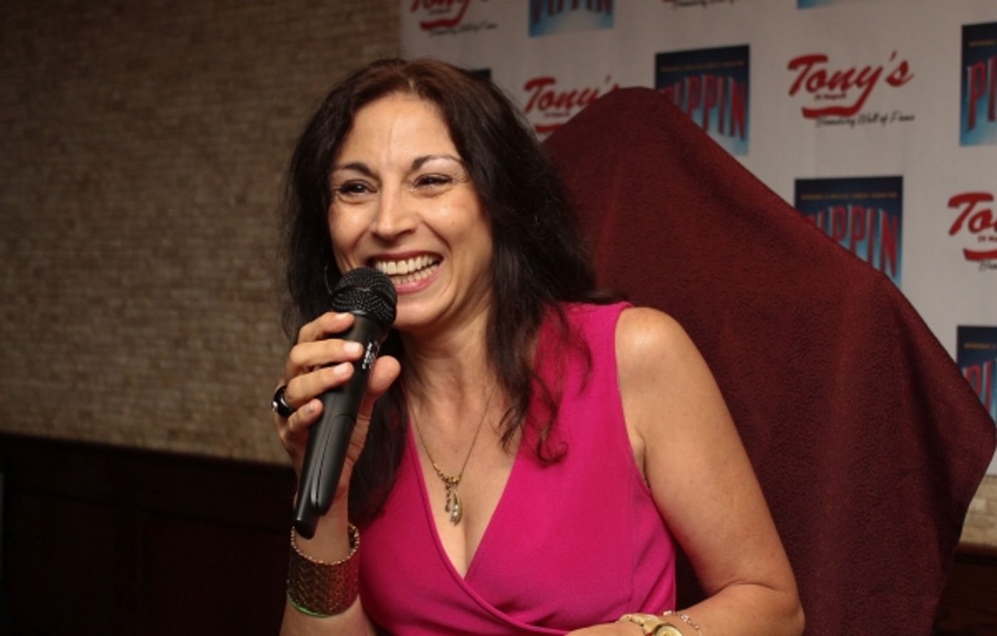 Photo Coverage: Andrea Martin Receives New PIPPIN Portrait on Tony di Napoli's Broadway Wall of Fame!  Image