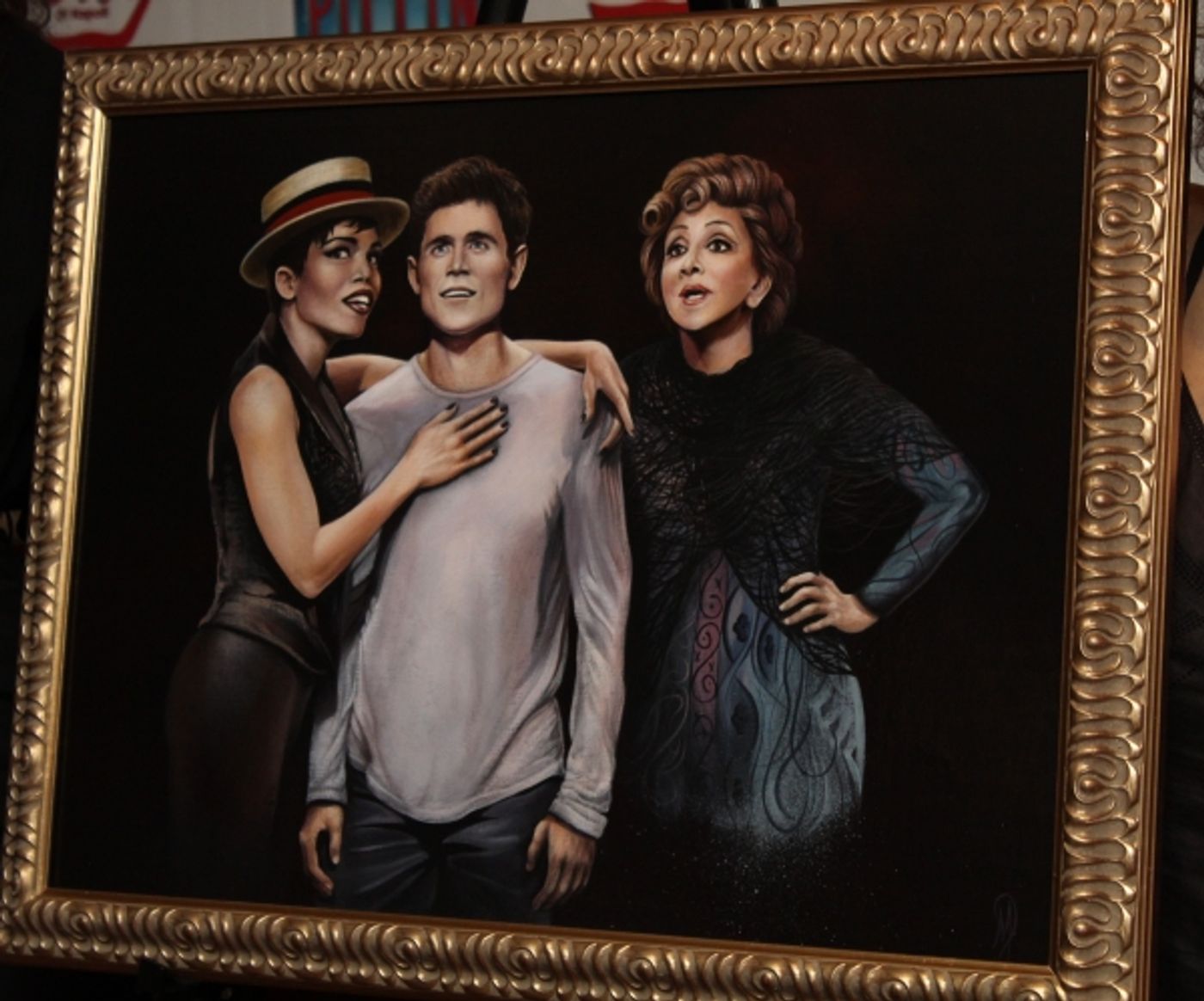 Photo Coverage: Andrea Martin Receives New PIPPIN Portrait on Tony di Napoli's Broadway Wall of Fame!  Image