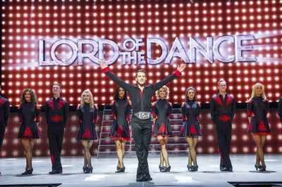 A scene from Lord Of The Dance, Dangerous Games by Michael Flatley @ London Palladium Photo